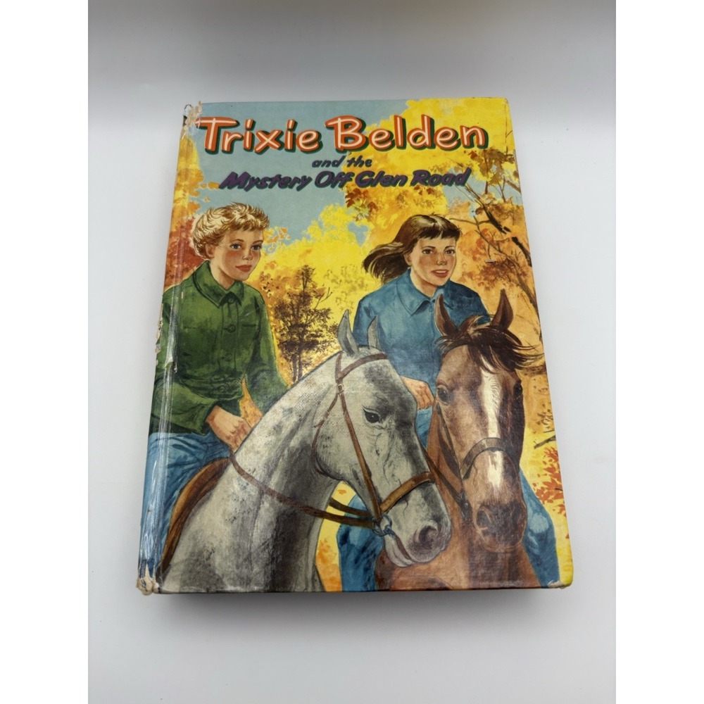 Trixie Belden and the Mystery Off Glen Road 1956 Julie Campbell Whitman HC